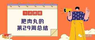 肥肉丸的第29周总结
