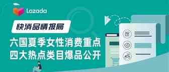 快消品情报局｜六国夏季女性消费重点，四大热点类目爆品公开
