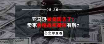 亚马逊被美国政府告了！卖家价格战死循环有解？