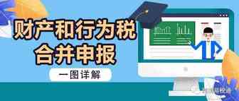 6月1日起进行财产和行为税合并申报，一图读懂合并申报