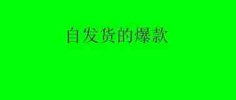 亚马逊：自发货一上架就出单是什么产品
