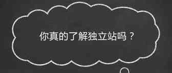 你对独立站的误解！