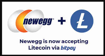 美国Newegg接受莱特币支付！