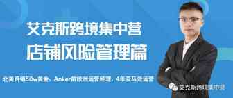 干货分享-亚马逊风险管理篇