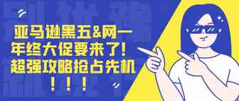 亚马逊黑五&网一年终大促要来了！备货备战攻略快收好!