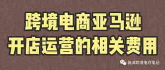 【Amazon】N002亚马逊开店运营全程所涉及的相关费用名称（35种）