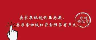 卖家集体起诉亚马逊，要求拿回被扣资金的胜算有多大