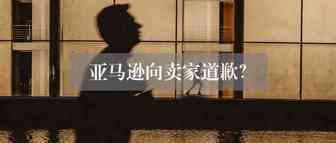 因发布错误公告后亚马逊道歉，没想到卖家却直言：“这次不怪你！”