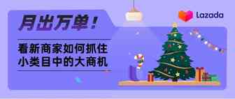 月出万单！看新商家如何抓住小类目中的大商机