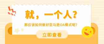 一个人，可以做好亚马逊OA模式么？（上）