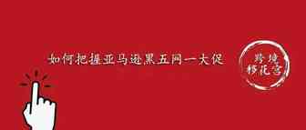 如何把握亚马逊黑五网一旺季大促
