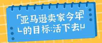 亚马逊卖家今年的目标：活下去！
