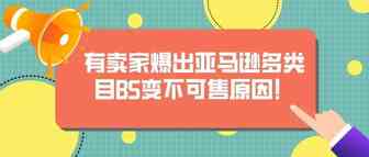 有卖家爆出亚马逊多类目BS变不可售原因！文末分享上周日某培训机构广告公开课PPT