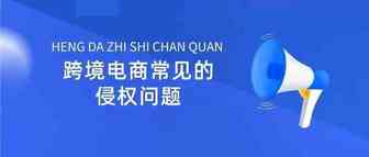 必看 | 跨境电商企业常见的“侵权问题”及其“预防与解决措施”！