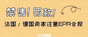 封店铺，罚款2万欧！EPR不合规的德国/法国卖家可能面临这些处罚……（二）