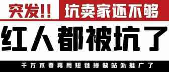 突发！短链接做站外有大坑！封店还是轻的！