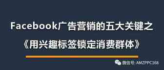 独立站怎么引流？Facebook广告营销的五大关键之《用兴趣标签锁定消费群体》