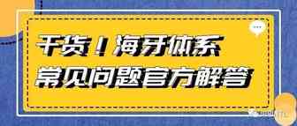 干货！海牙体系常见问题官方解答