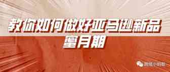 教你如何做好亚马逊新品蜜月期