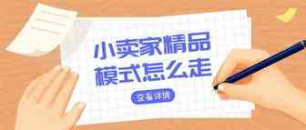 如今亚马逊现状下，小卖家精品模式怎么走，关于店铺规划、品牌规划、产品规划