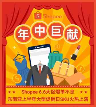 Shopee 6.6大促备战中! 东南亚5大市场预测40个火热SKU, 上演爆单盛典
