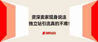 资深独立站卖家告诉你，实战引流真的不难！