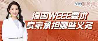 Amy聊跨境：亚马逊发布德国WEEE最新要求！卖家需要承担哪些义务？