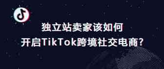 TikTok风靡全球，独立站卖家该如何开启跨境社交电商？