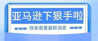 出大事了！亚马逊放狠招，卖家违规操作将被全方位监测