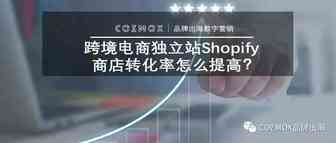 跨境电商独立站Shopify商店转化率怎么提高？