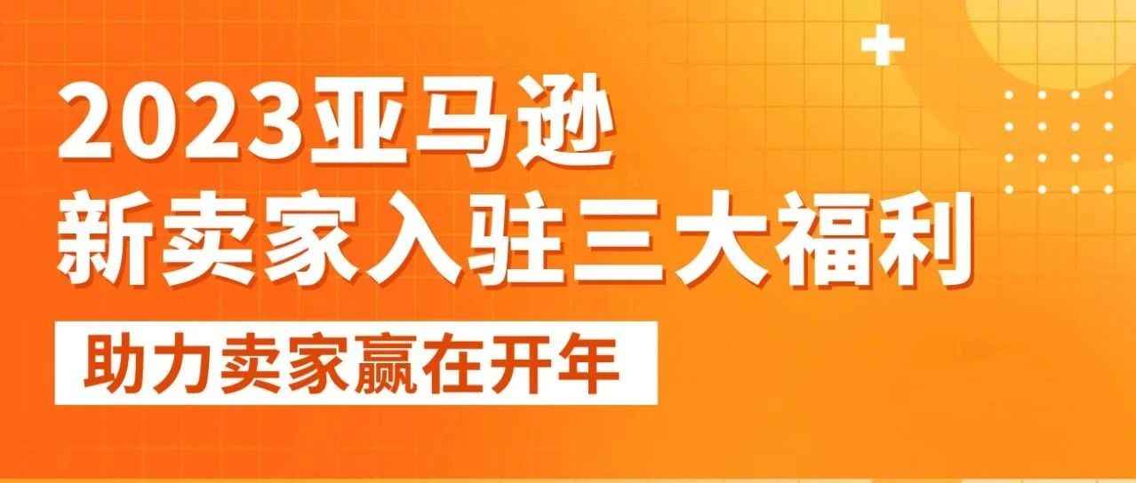 亚马逊新卖家入驻火热进行中！多项扶持政策助力卖家开门红