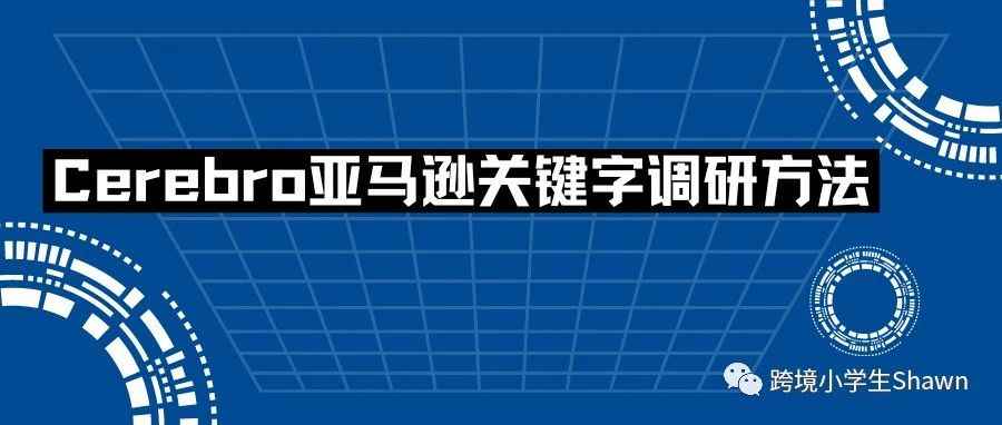 如何使用cerebro快速调研亚马逊listing的出单机会词