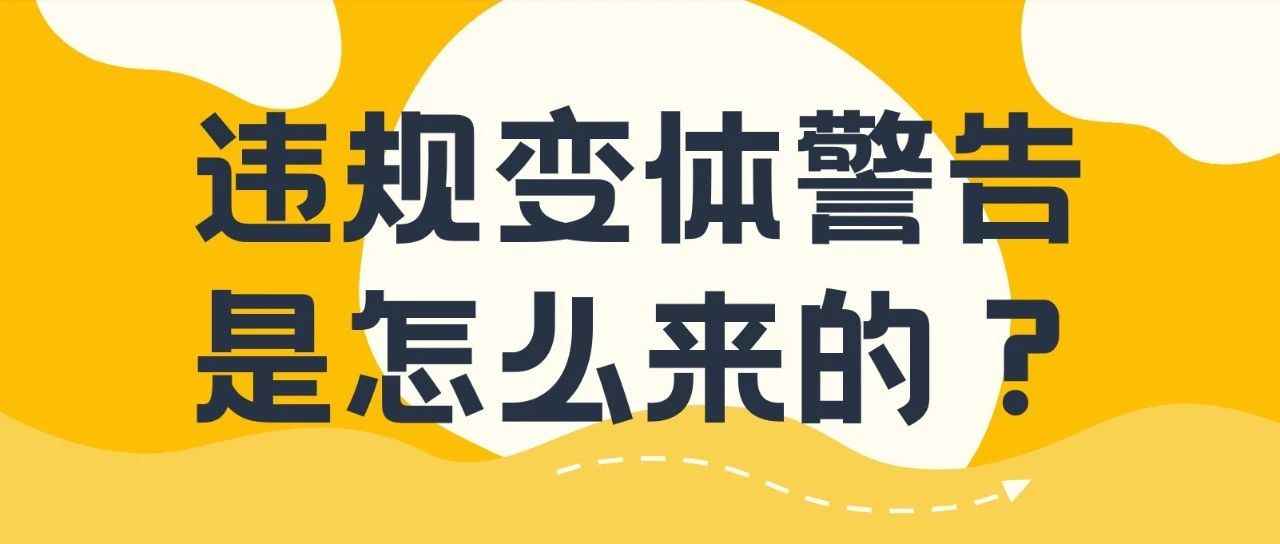 什么是变体关系？违规变体有哪些类型？